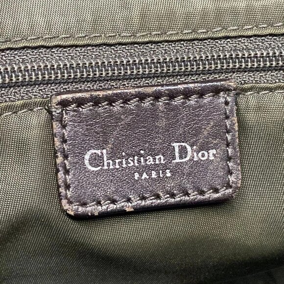 Auth DIOR/ChristianDior Romantique CPF44865 Dark Brown Brown PVC Leather Velour - Picture 6 of 16